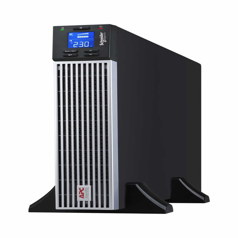 ALDEX GROUP | APC EASY UPS ON-LINE, 1000VA, IONES DE LITIO, RACK/TORRE 2U, 230V, 6 SALIDAS IEC C13, RANURA PARA TARJETA INTELIGENTE, CON KIT DE RIELES